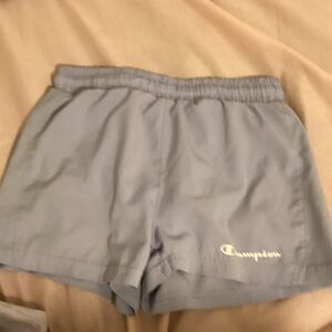 Champion Women's Light Gray Athletic Shorts